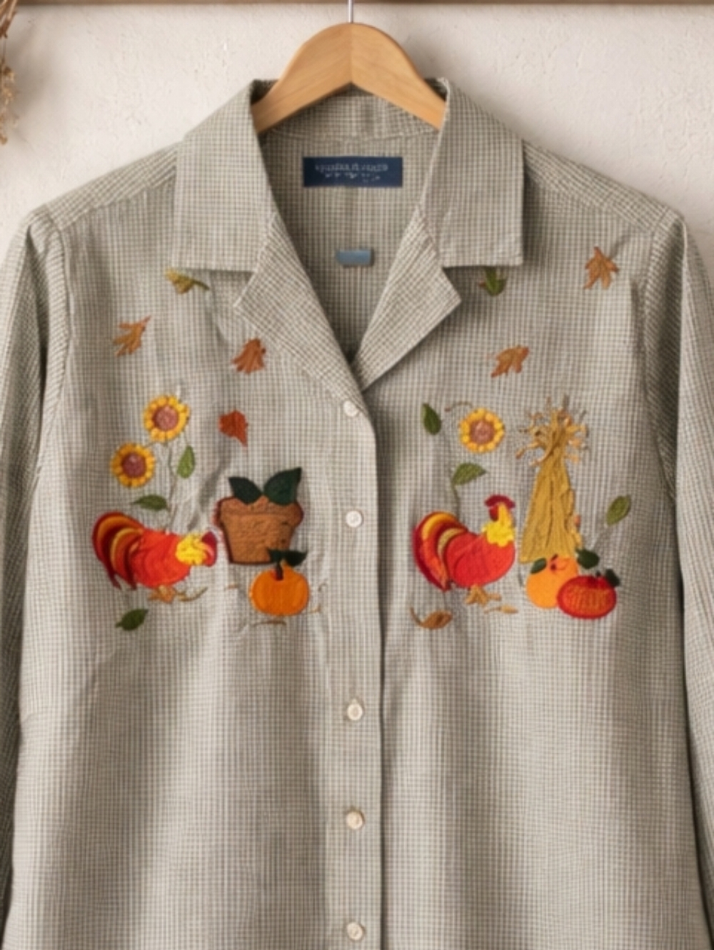 𝑲𝒂𝒓𝒆𝒏 𝑺𝒄𝒐𝒕𝒕 𝑪𝒐𝒕𝒕𝒐𝒏 𝑹𝒊𝒄𝒉 𝒀𝟐𝑲 𝑩𝒍𝒐𝒖𝒔𝒆 - Picture 4 of 6